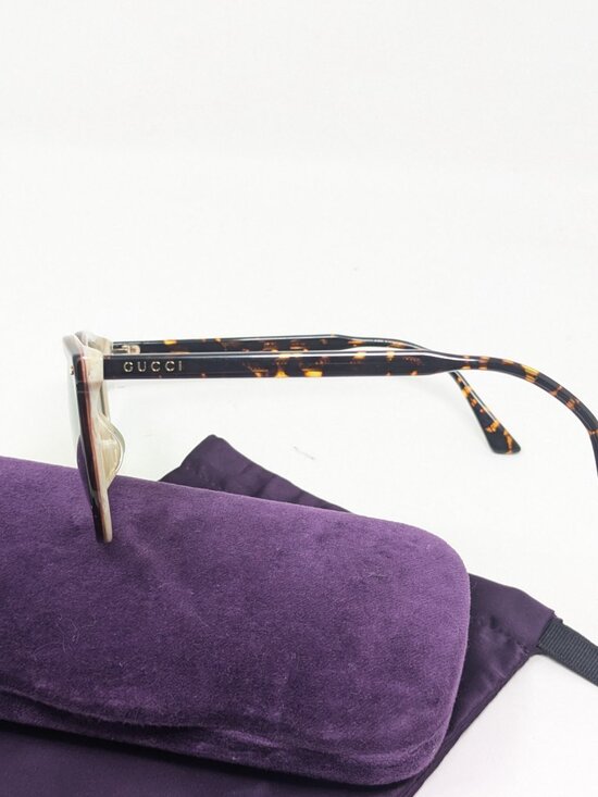Gucci Tortoise Sunglasses with Case